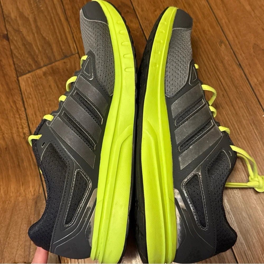 Adidas Men's Galactic Elite Running Shoe Grey/Solar Yellow 10.5‎